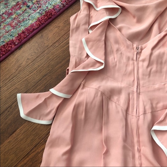 Stop staring pink and white ruffle pinup dress - Picture 7 of 7